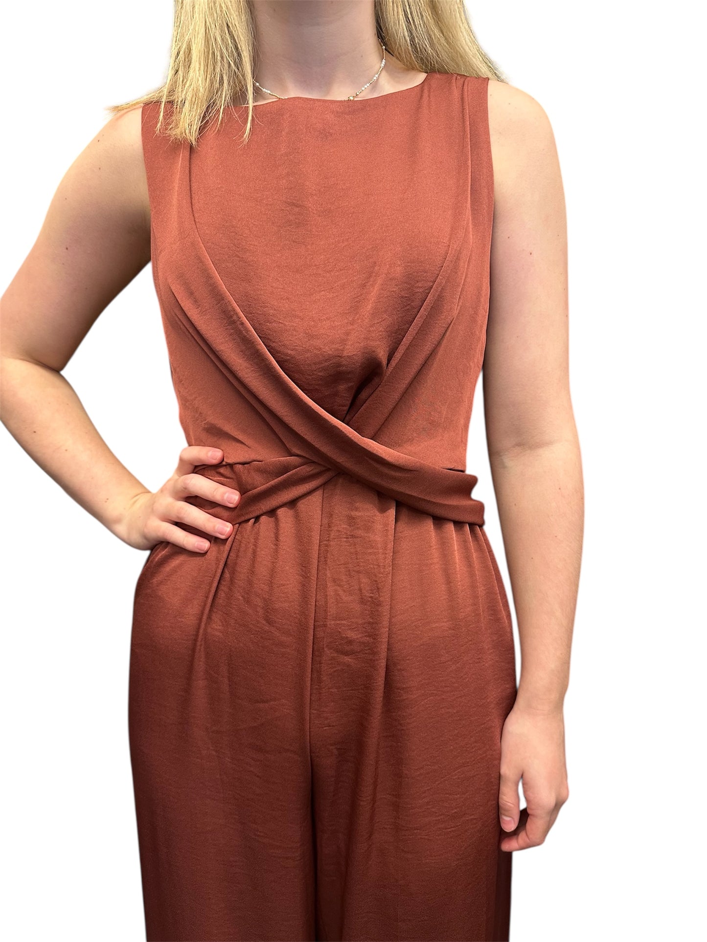 SIP CHAMPAGNE JUMPSUIT