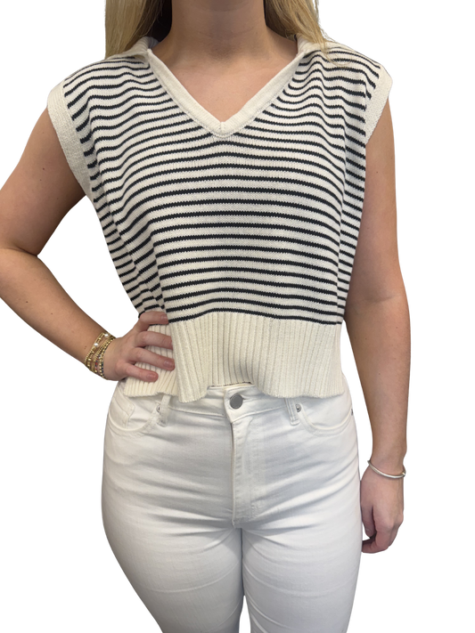 VARSITY STRIPE TOP