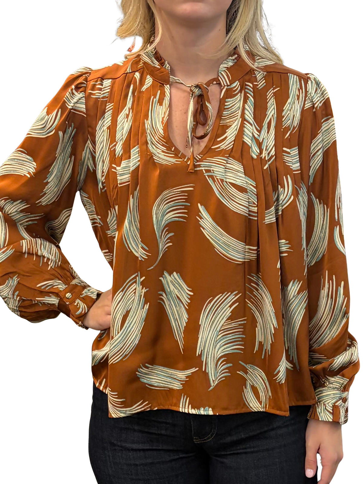 FLORA L/S BLOUSE