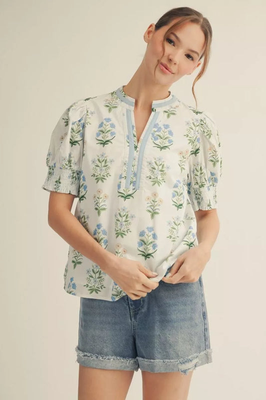 BLOOMING BEAUTY BLOUSE