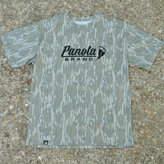 PB LOGO MOSSY OAK TEE