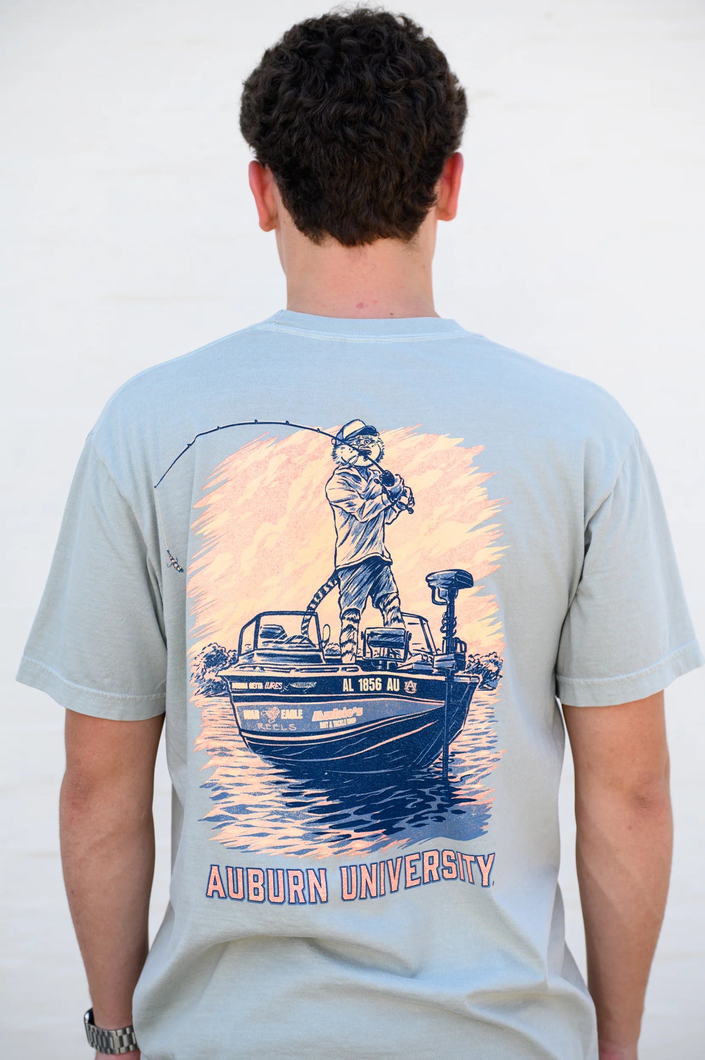 JNJ AUBIE BASS BOAT TEE
