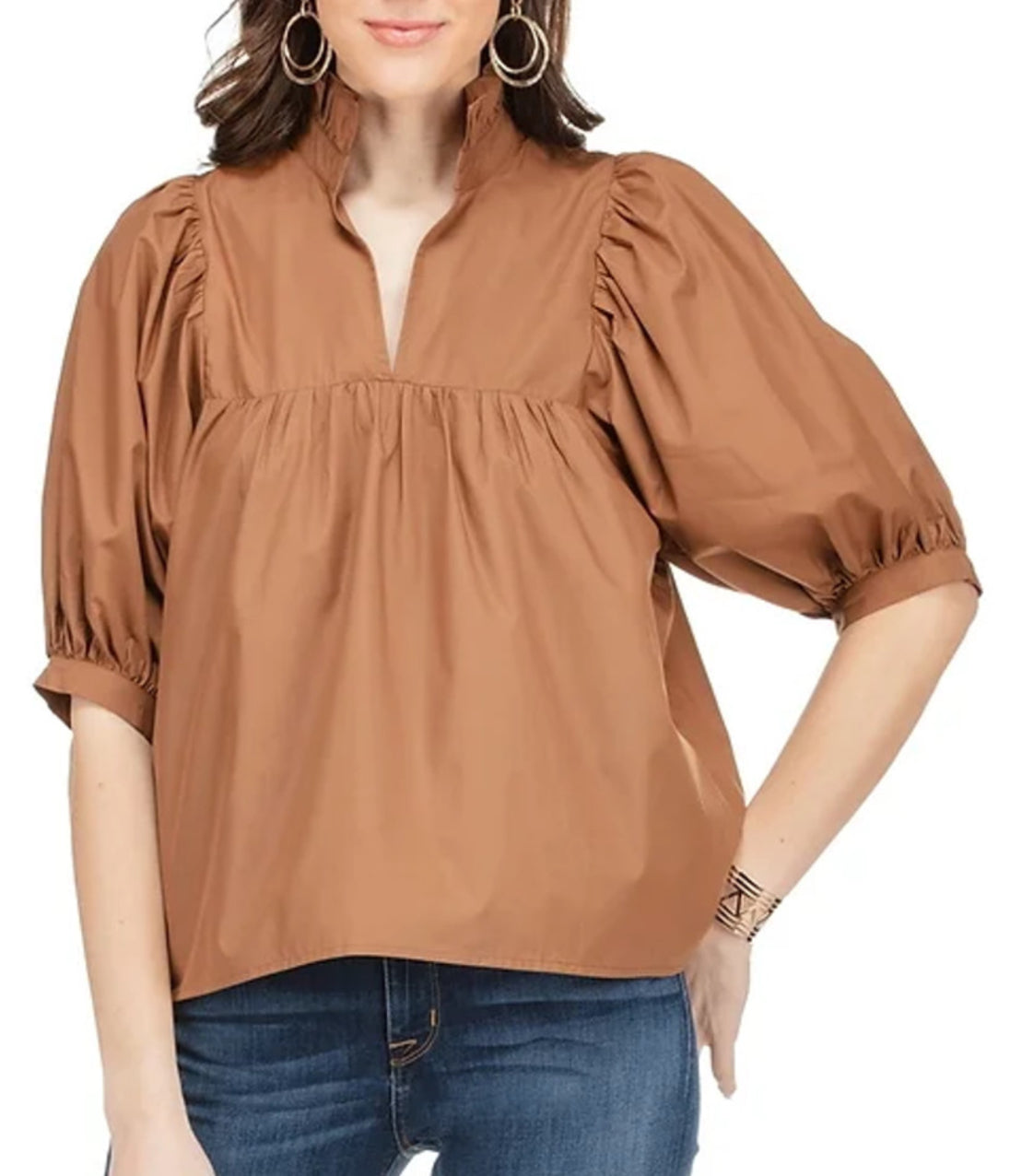 PUFF SLEEVE TOP