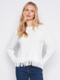 UNFRINGED SWEATER
