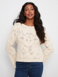 REVERSIBLE CROCHET CARDIGAN