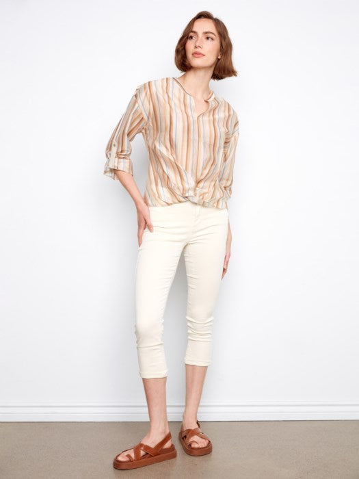 BETWEEN THE LINES BLOUSE