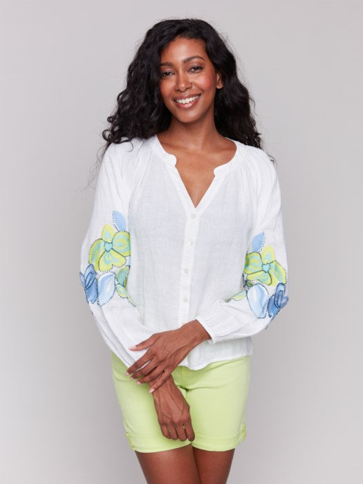 IN PLAIN SIGHT BLOUSE