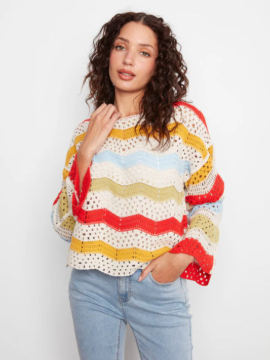 SUNDAY STITCH TOP