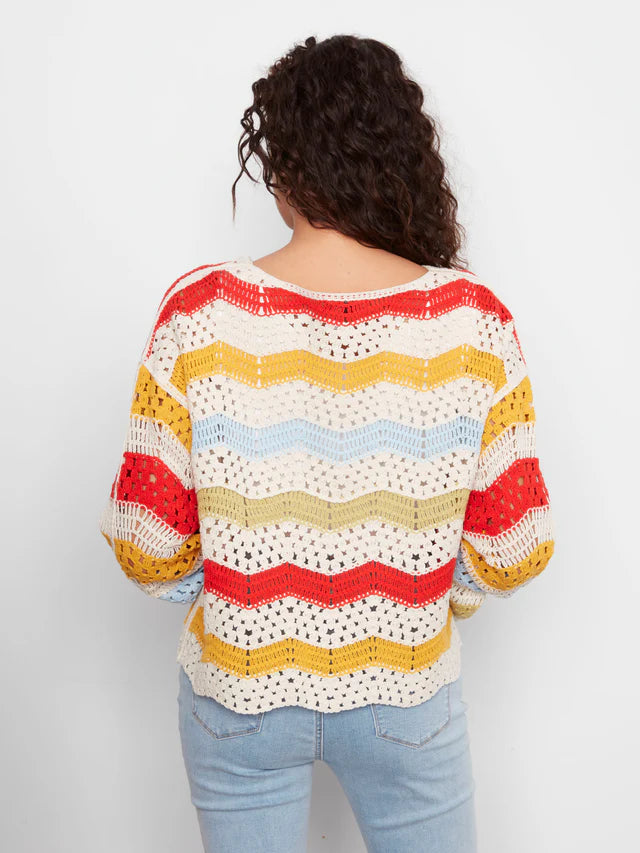 SUNDAY STITCH TOP