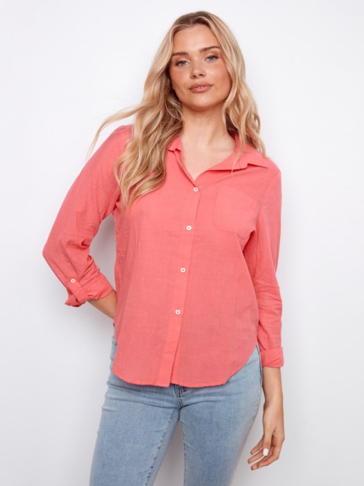 CASUAL DONE RIGHT BLOUSE