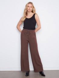 SOFT SCUBA WIDE LEG PANT