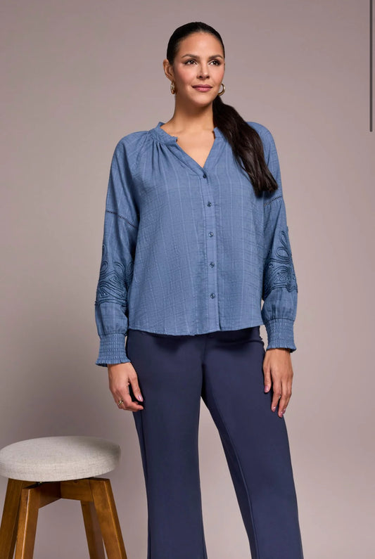 SHARE YOUR STORY BLOUSE