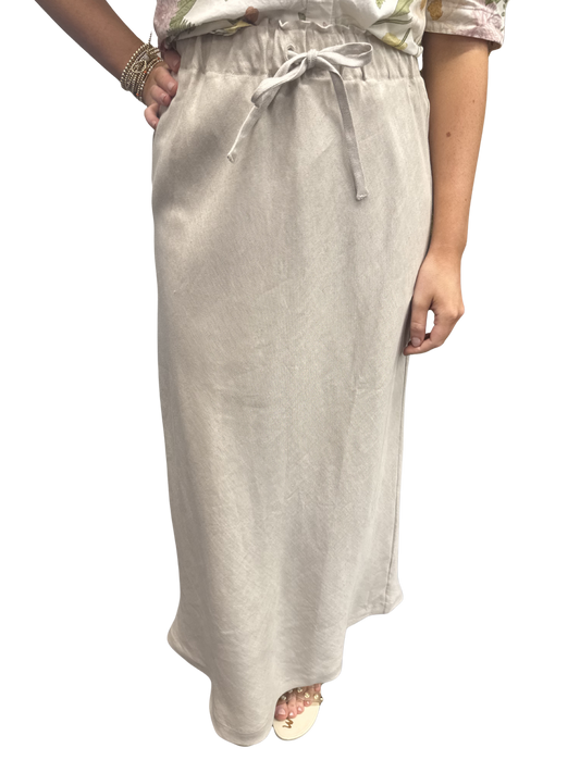 GABRIELA LINEN SKIRT