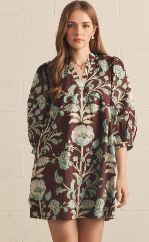 FALL BLOOMS DRESS
