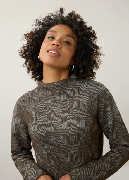 FUNNELNECK SWEATER