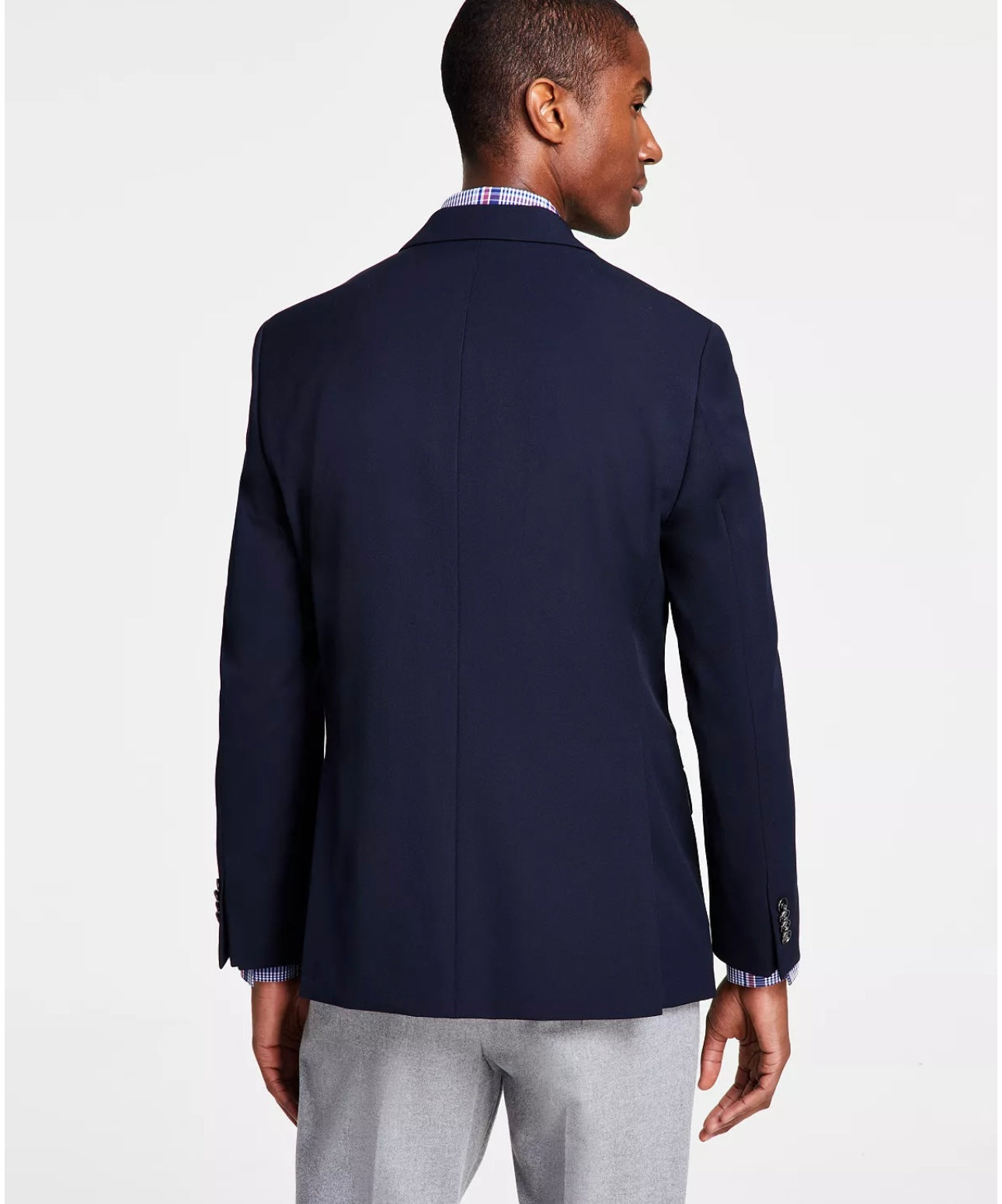 MICHAEL KORS CLASSIC-FIT STRETCH SOLID BLAZER