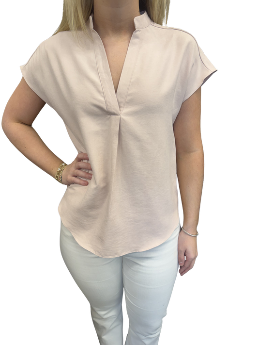 SASSY SUEDE TOP