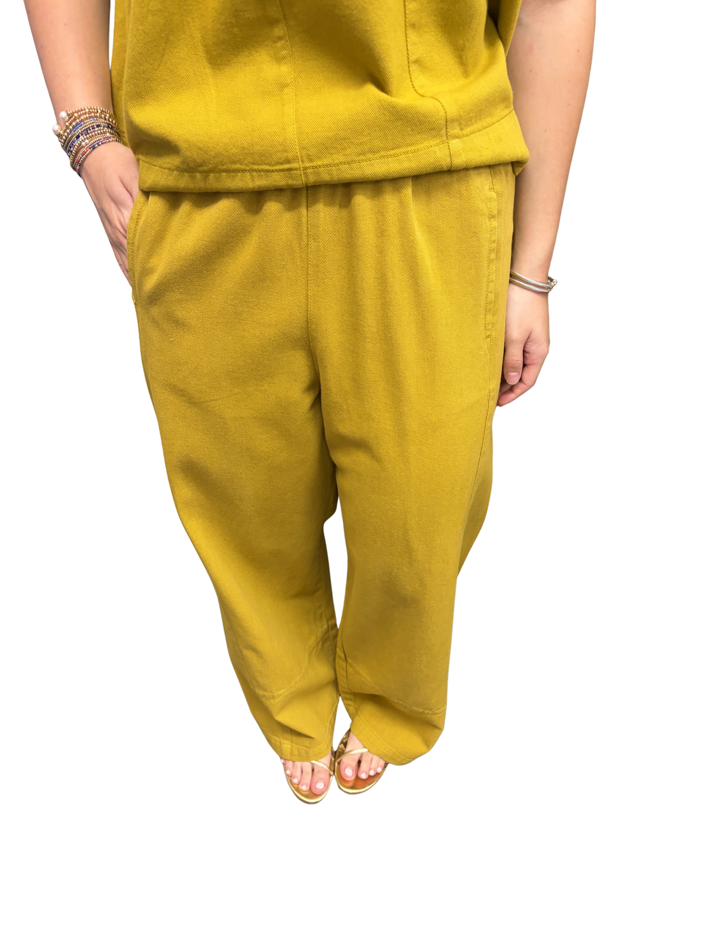 PATCHED SWING PANT