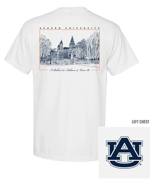 JNJ I BELIEVE IN AUBURN TEE