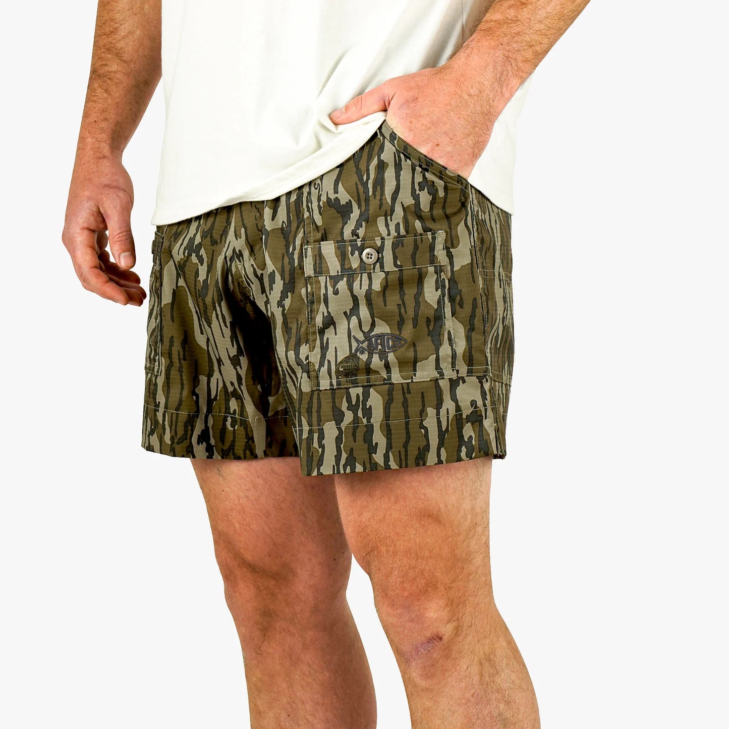 AFTCO THE ORIGINAL FISHING SHORT MOSSY OAK