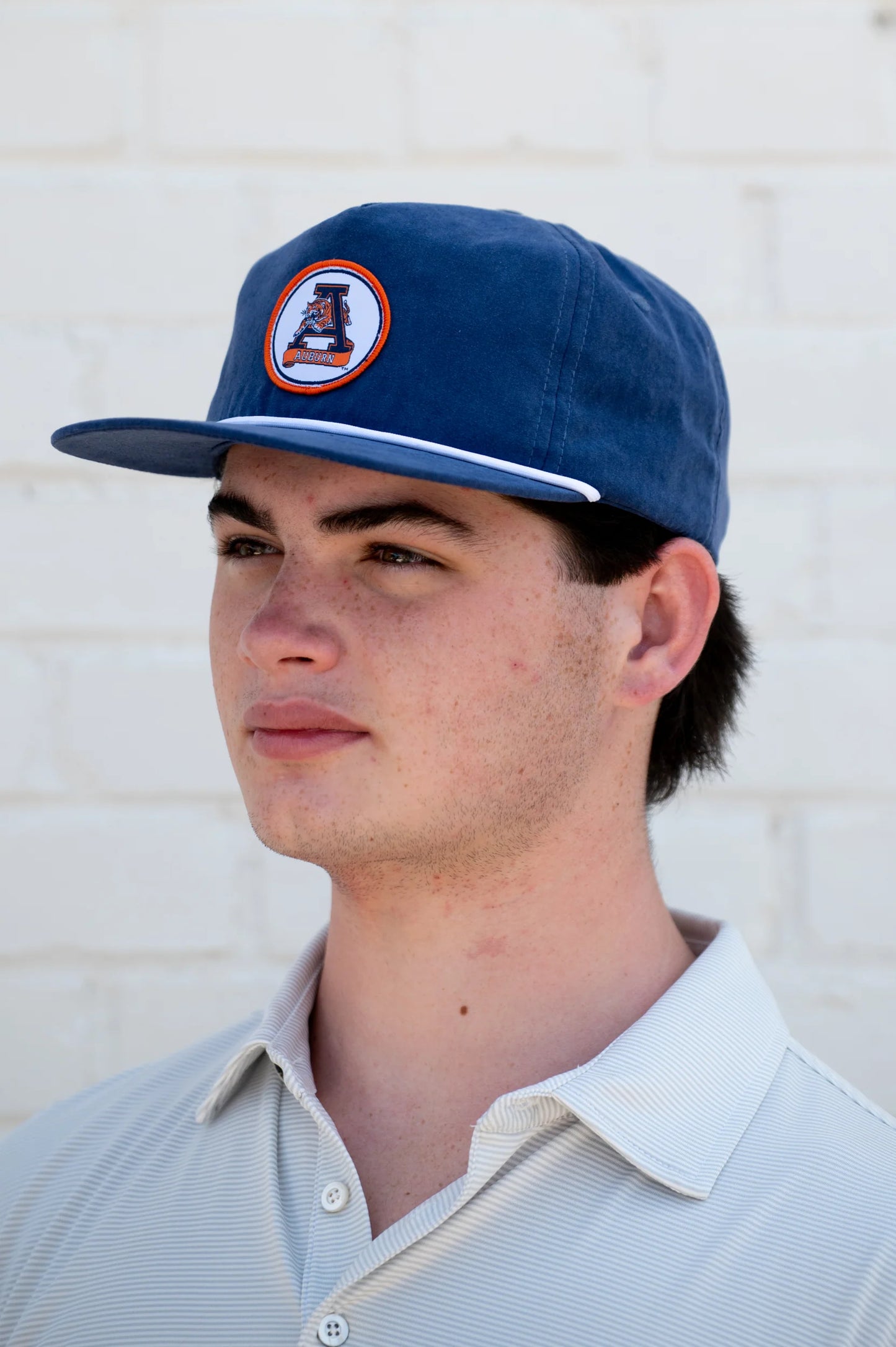 JNJ OLD SCHOOL AUBURN COACH HAT