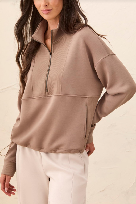 MOCK NECK TOP