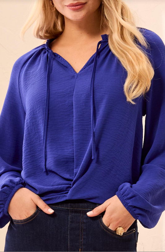 RAGLAN SLEEVE BLOUSE