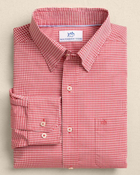 SOUTHERN TIDE CHARLESTON CROFTON PLAID LS