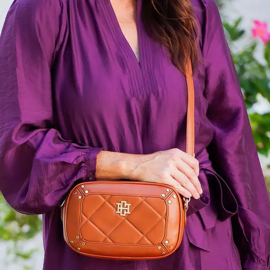 SLOANE STUDDED CROSSBODY