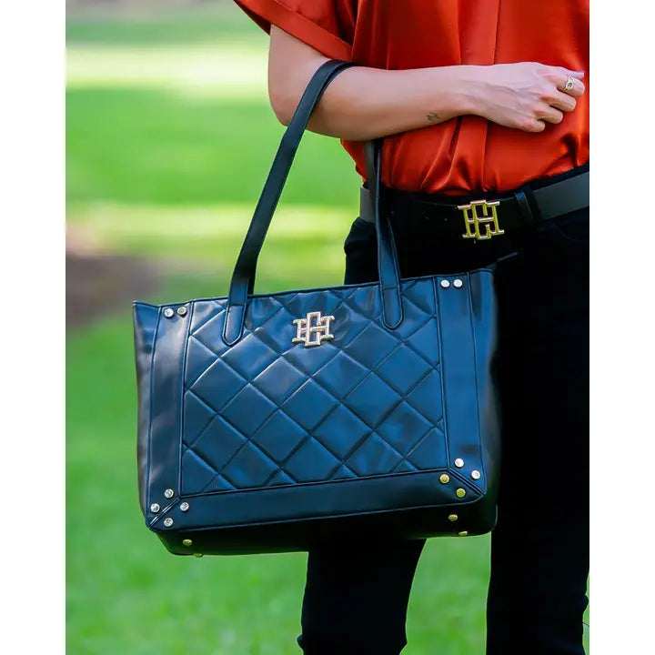 SOPHIE ZIPPERED TOTE