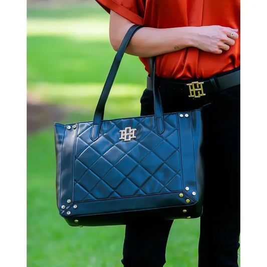 SOPHIE ZIPPERED TOTE