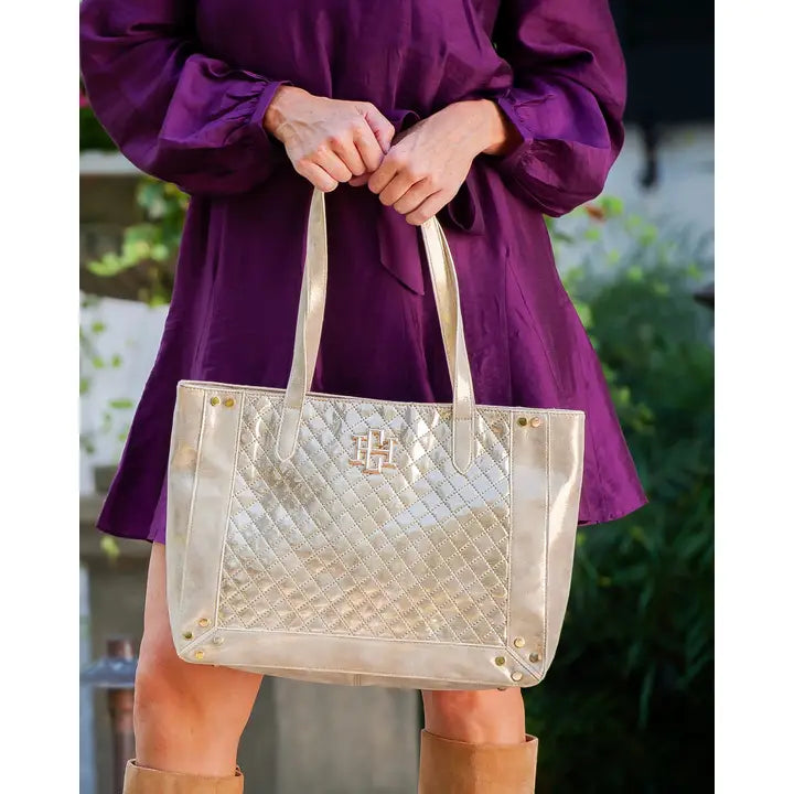 SOPHIE ZIPPERED TOTE