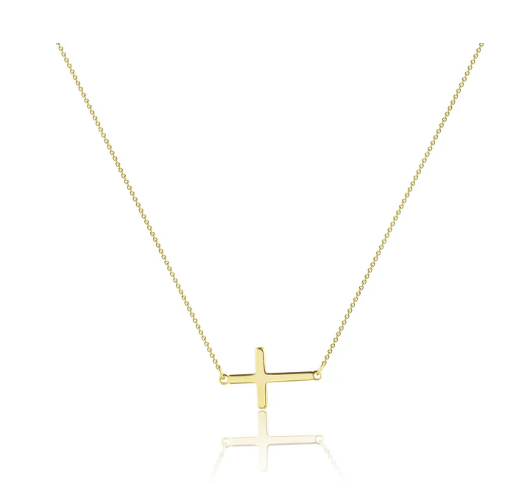 DAINTY CROSS NECKLACE