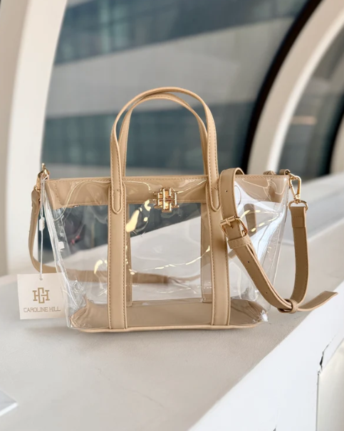 MOLLY CLEAR MINI TOTE