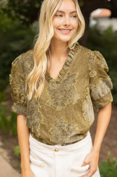 BURN BABY BURN BLOUSE