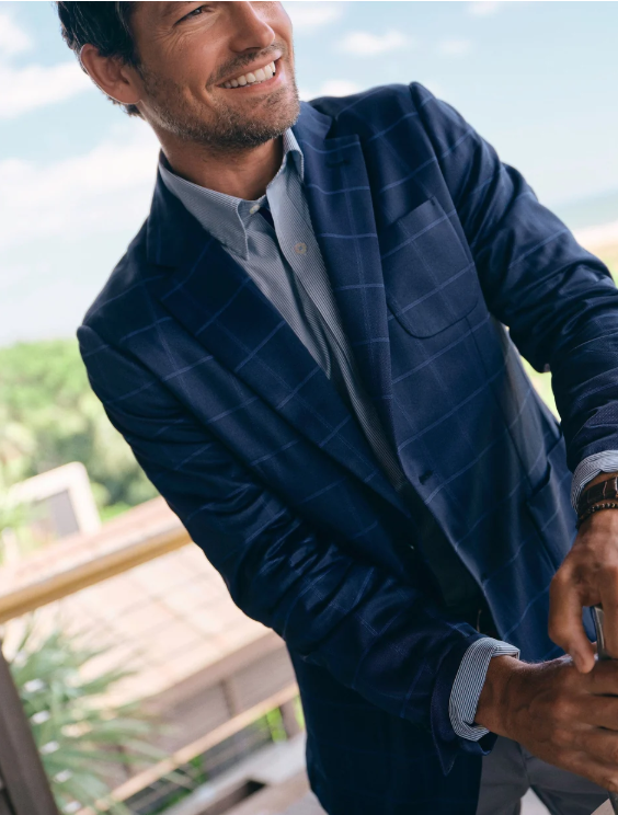 WINDOWPANE BLAZER