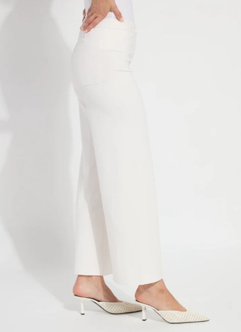 ERIN HI WAIST WIDE LEG PONTE