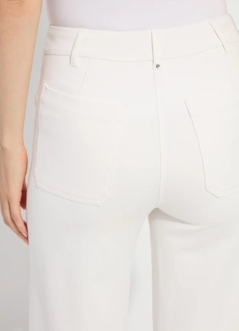 ERIN HI WAIST WIDE LEG PONTE