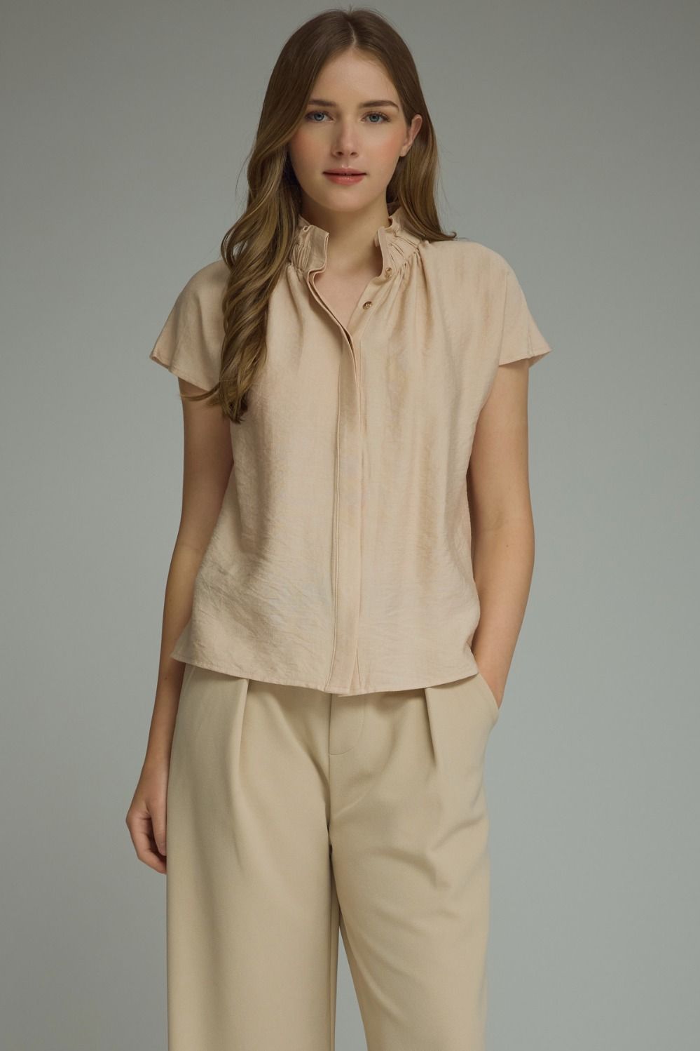 TAKE INTO ACCOUNT BLOUSE