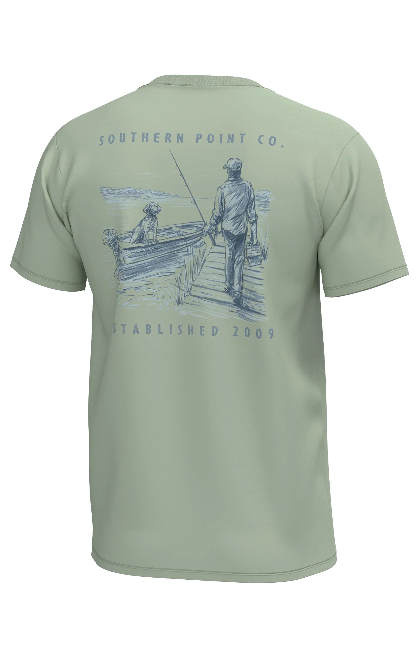 SOUTHERN POINT CO DOCKED BOAT TEE