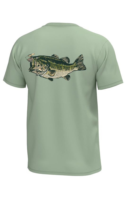 SOUTHERN POINT CO LARGEMOUTH BASS TEE