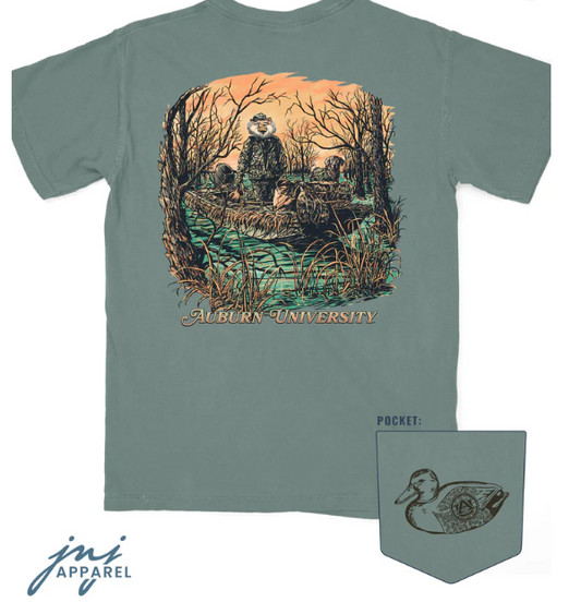 JNJ Aubie Duck Hunt Tshirt