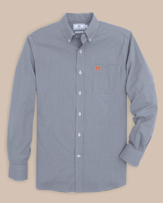 SOUTHERNTIDE AUBURN GINGHAM BUTTON DOWN SHIRT