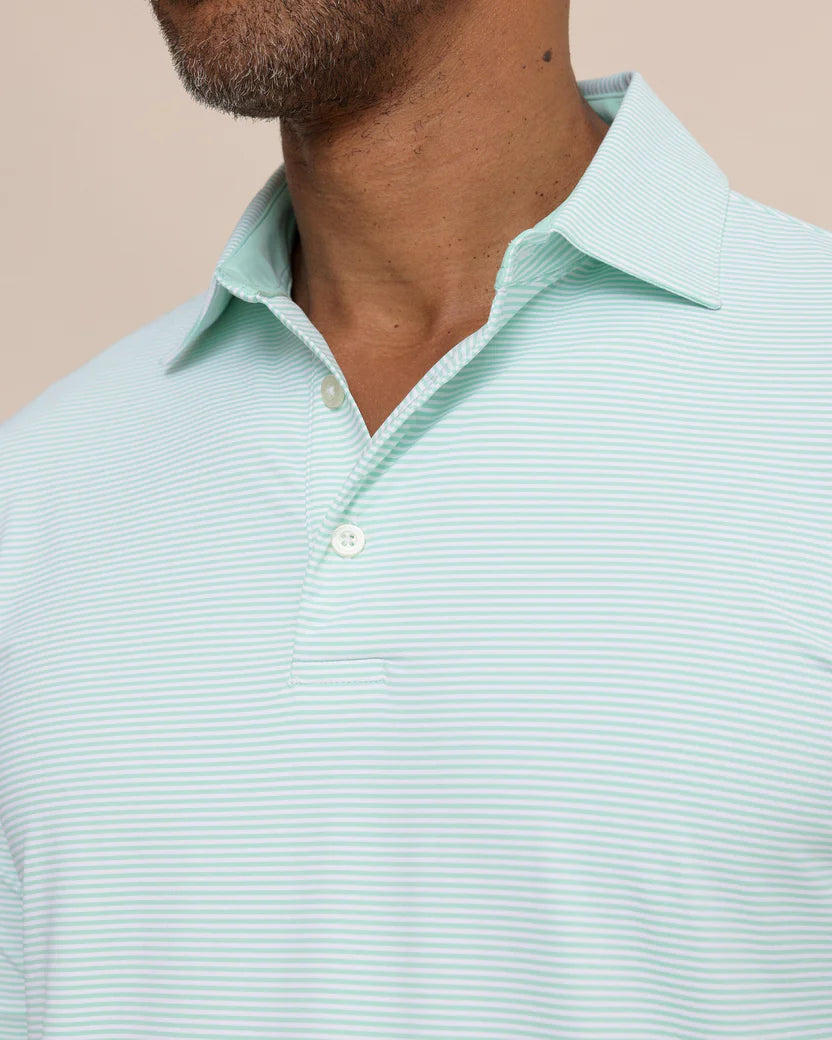 SOUTHERN TIDE BRRR MEADOWBROOK STRIPE POLO