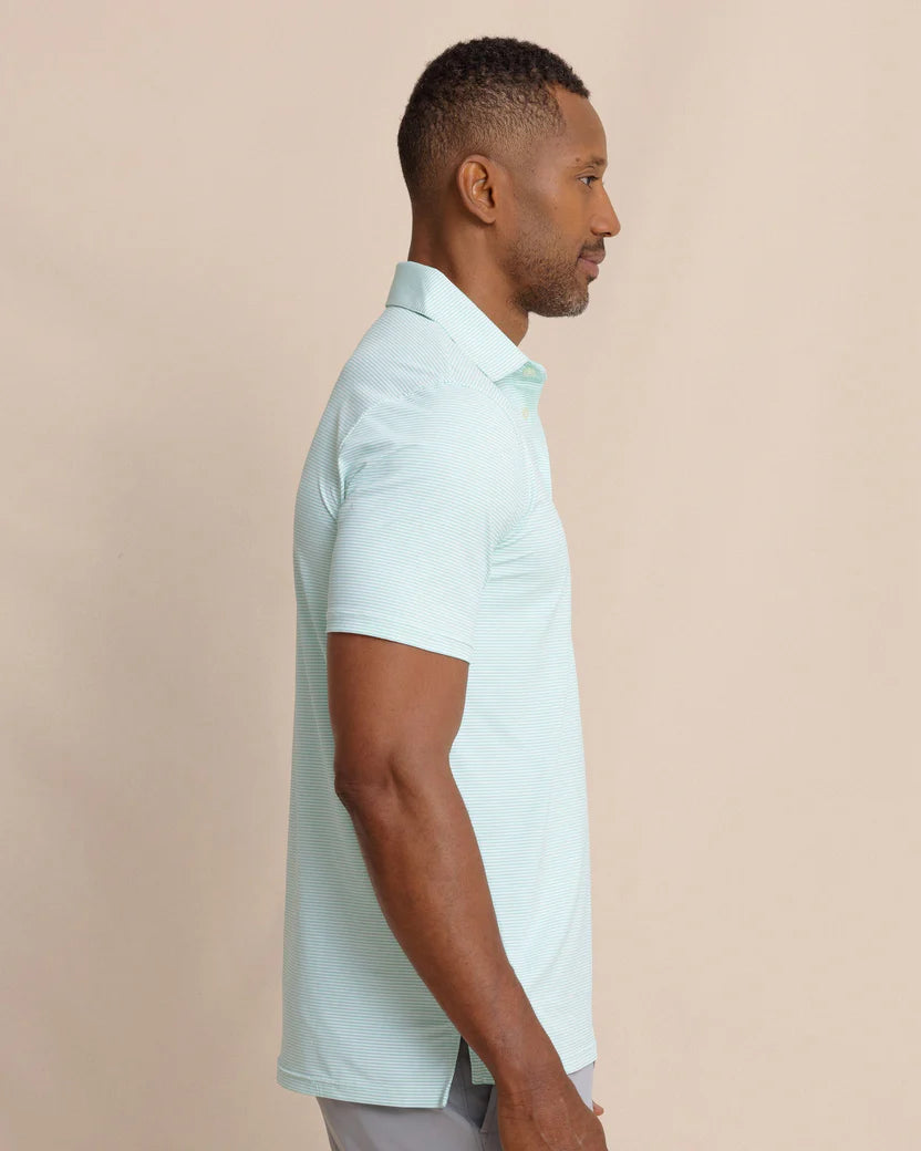 SOUTHERN TIDE BRRR MEADOWBROOK STRIPE POLO