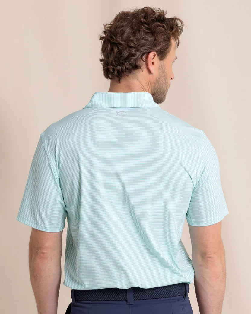 SOUTHERN TIDE BRRR MEADOWBROOK STRIPE POLO