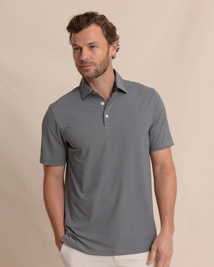 SOUTHERN TIDE BRRR MEADOWBROOK STRIPE POLO