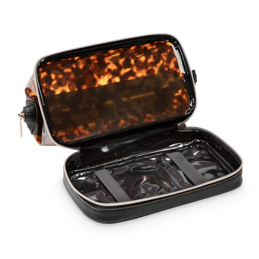 MIAMI CLEARLY TORTOISE HANNAH TRAVEL ORGANIZER