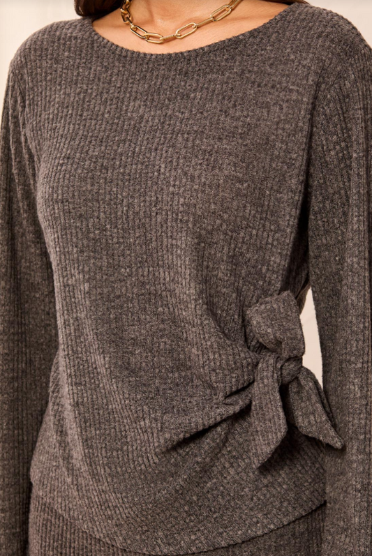 L/S CREW NECK TOP
