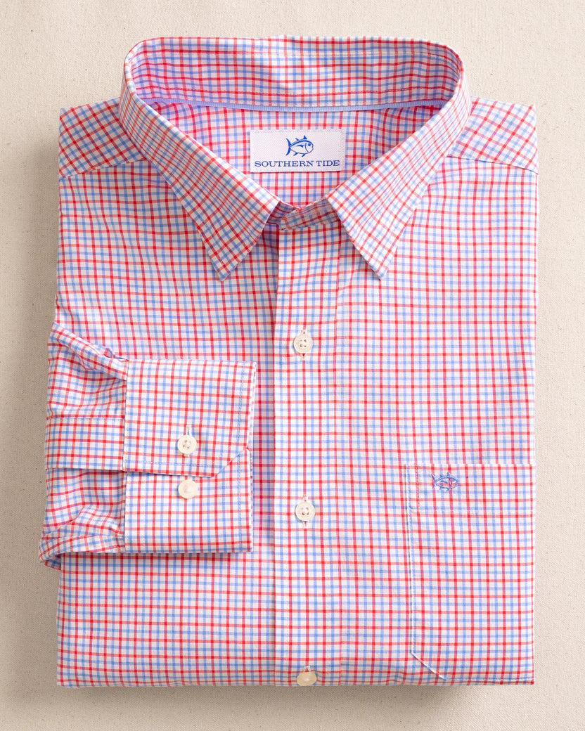 SOUTHERN TIDE CHARLESTON SUMMERTON PLAID SPORTSHIRT